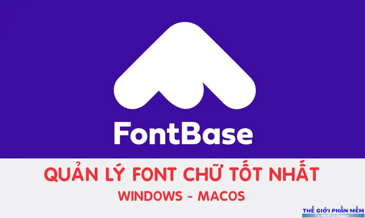 FontBase – Phần mềm tốt nhất để quản lý tất cả font chữ